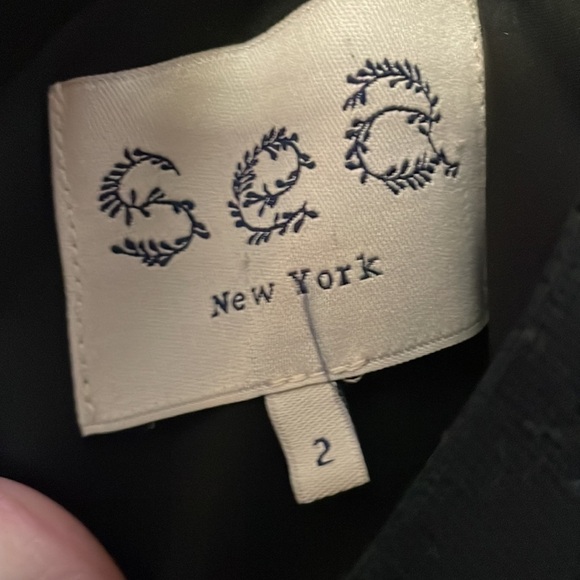 Sea New York Black EYELET Dress Size 2 - Picture 2 of 7